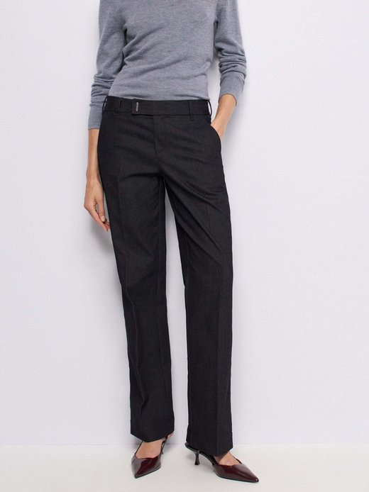Damen Chinohose