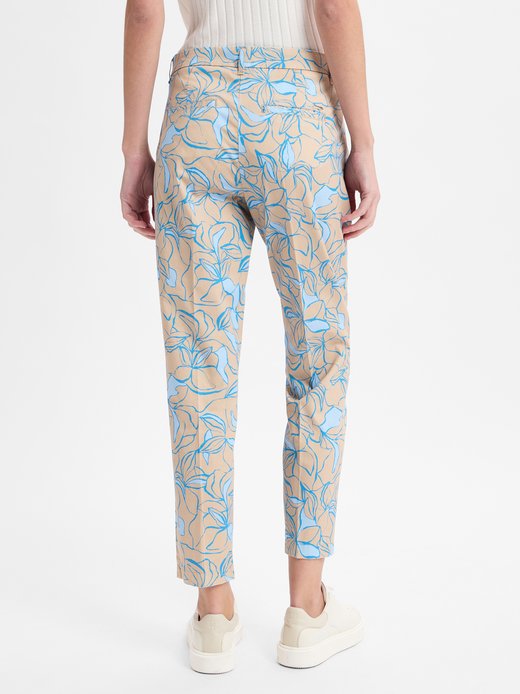 Damen Chinos - Maron