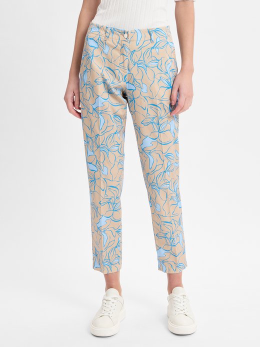 Damen Chinos - Maron