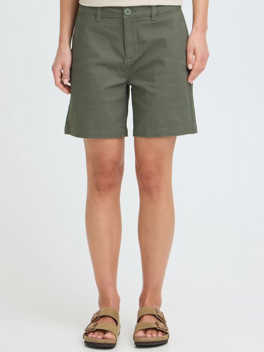 Damen Chinoshorts - OXKvita