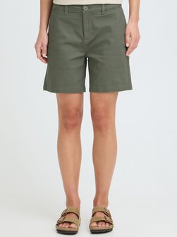 Damen Chinoshorts - OXKvita