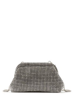 Artikelbild Damen Clutch von Kurt Kölln in silber schwarz strukturiert