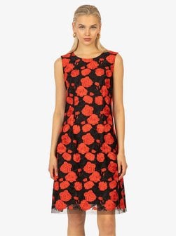 Artikelbild Damen Cocktailkleid von Kraimod in rot gemustert