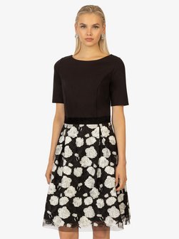 Artikelbild Damen Cocktailkleid von Kraimod in schwarz gemustert