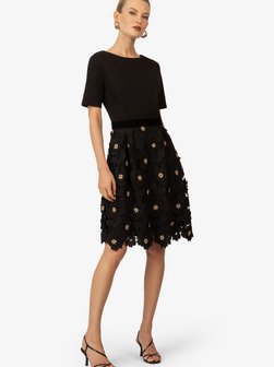 Artikelbild Damen Cocktailkleid von Kraimod in schwarz gemustert