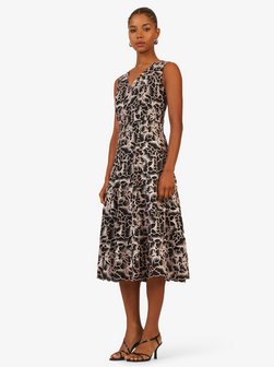 Artikelbild Damen Cocktailkleid von Kraimod in pink gemustert