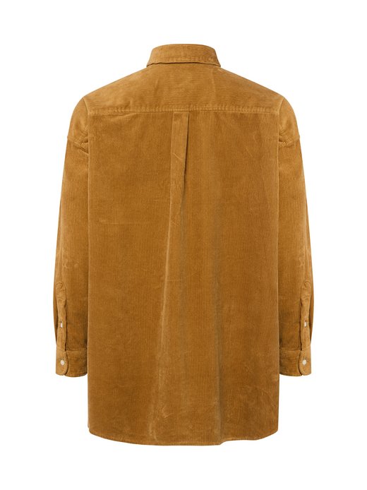 Damen Cord-Hemdbluse