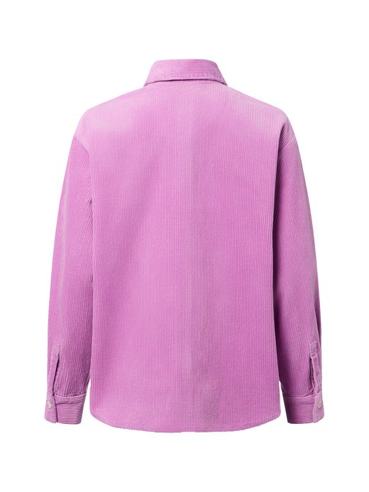 Damen Cord-Hemdbluse