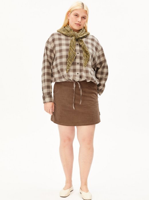 Damen Cord-Minirock