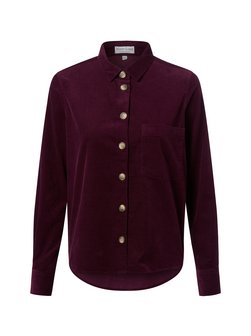 Damen Cordbluse