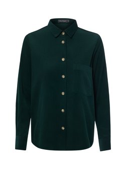 Damen Cordbluse