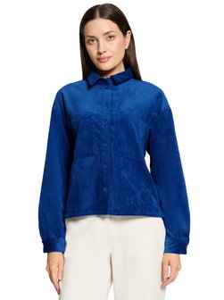 Damen Cordbluse