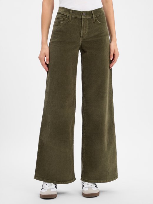 Damen Cordhose - 318 Shaping Wide Leg