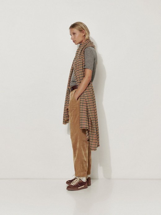 Damen Cordhose - Mara Jogger Worker