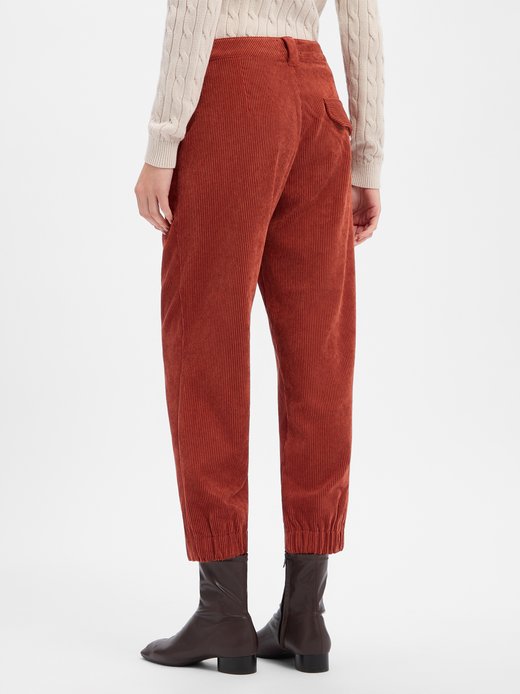 Damen Cordhose - Mara Jogger Worker