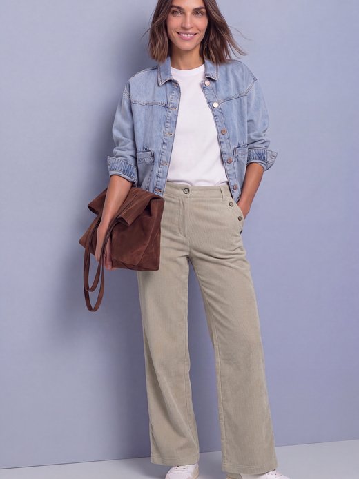 Damen Cordhose