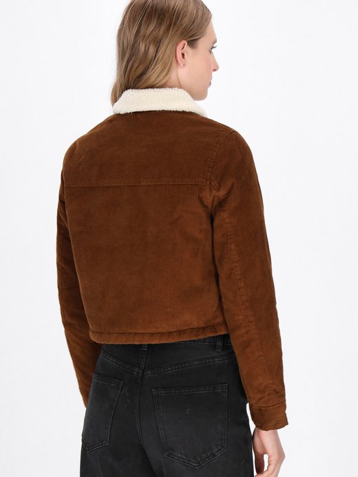 Damen Cordjacke