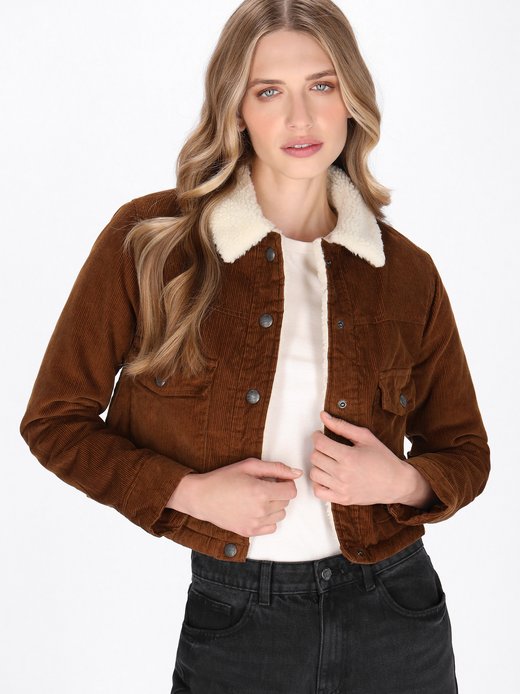 Damen Cordjacke