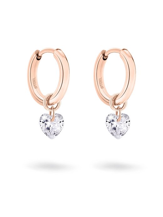 Damen Creolen  -  Be My Valentine