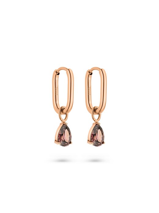 Damen Creolen  -  Elegant Stones