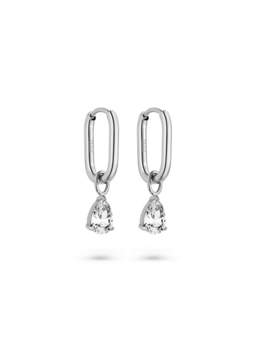 Damen Creolen  -  Elegant Stones