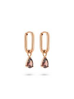 Damen Creolen  -  Elegant Stones