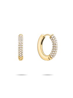 Damen Creolen  -  Glitter Donuts