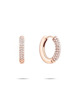 Damen Creolen  -  Glitter Donuts