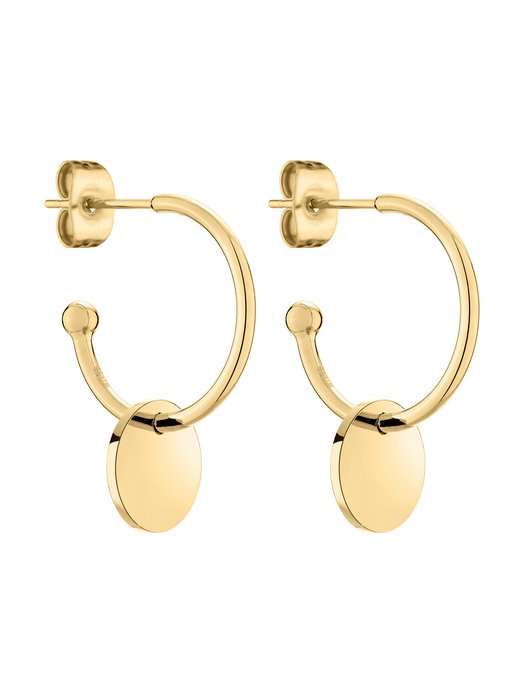 Damen Creolen  -  Logomania