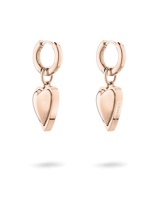 Damen Creolen  -  Metal Heart