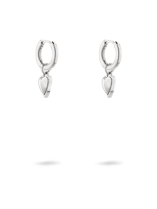 Damen Creolen  -  Mini Metal Heart