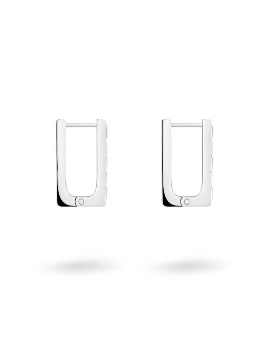 Damen Creolen  -  The Festive Mini Link Sparkle