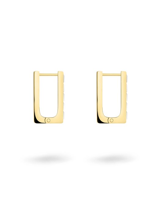 Damen Creolen  -  The Festive Mini Link Sparkle