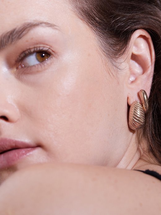 Damen Creolen  -  The Organic Drop