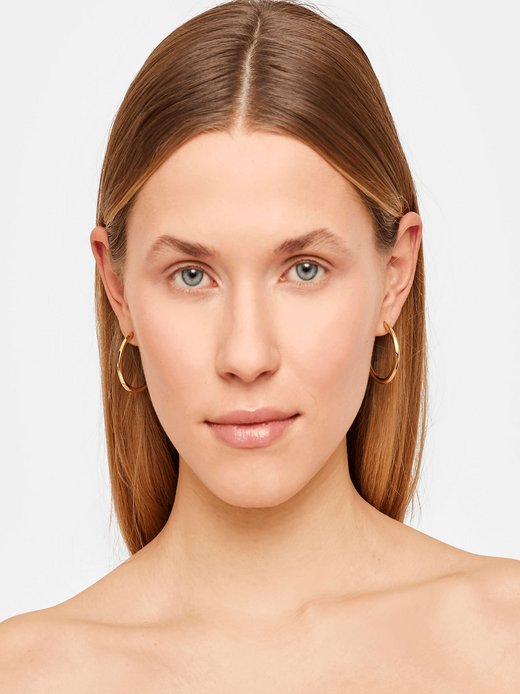 Damen Creolen  -  Twisted