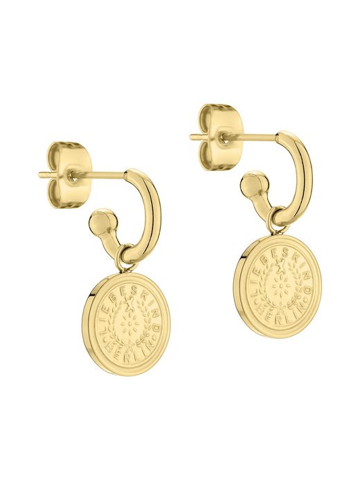 Damen Creolen  -  Vintage Coins