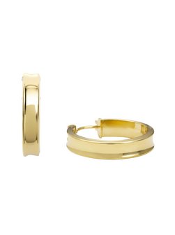 Artikelbild Damen Creolen von amor in gold uni