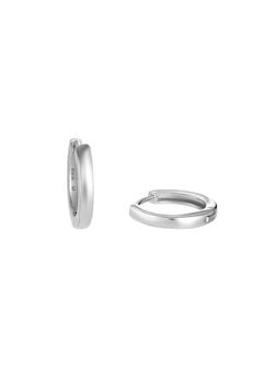 Artikelbild Damen Creolen von amor in silber uni