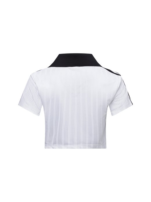 Damen Crop-Poloshirt