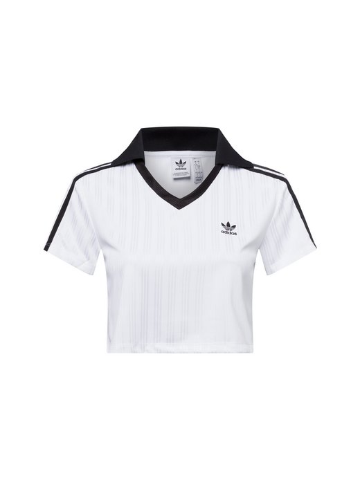 Damen Crop-Poloshirt