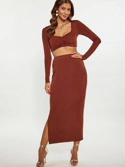 Damen Crop Shirt