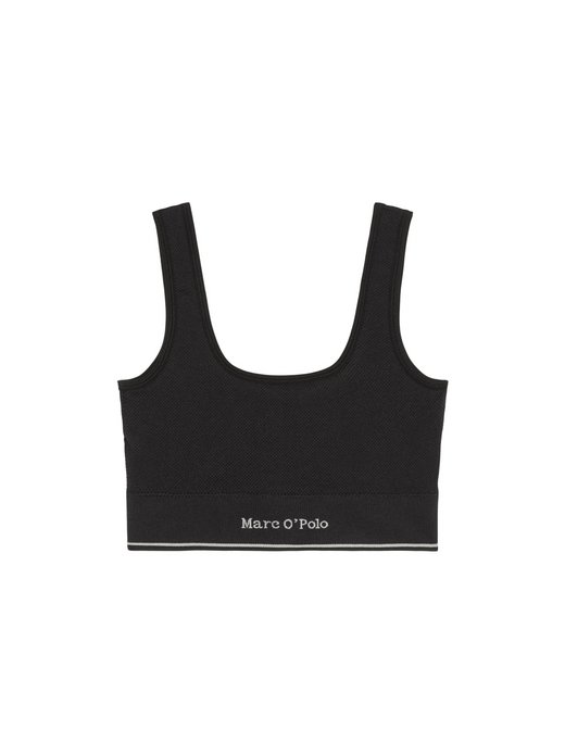 Damen Crop-Top  -  Seamless Waffle