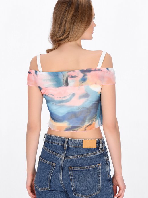 Damen Crop Top