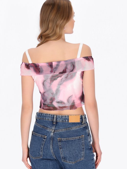 Damen Crop Top