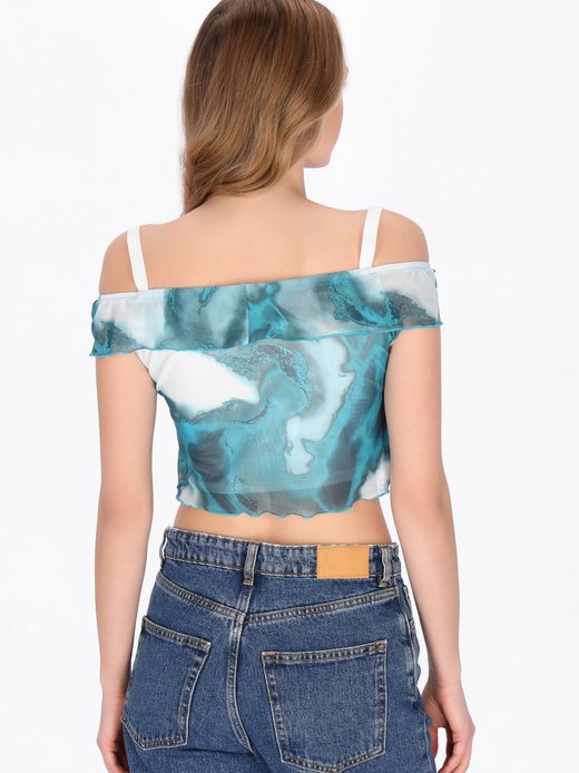 Damen Crop Top