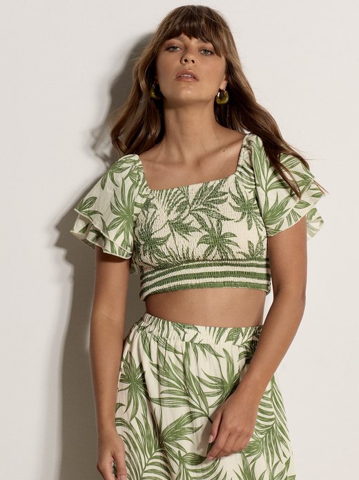 Damen Crop Top