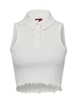Artikelbild Damen Crop Top von Tommy Jeans in ecru uni