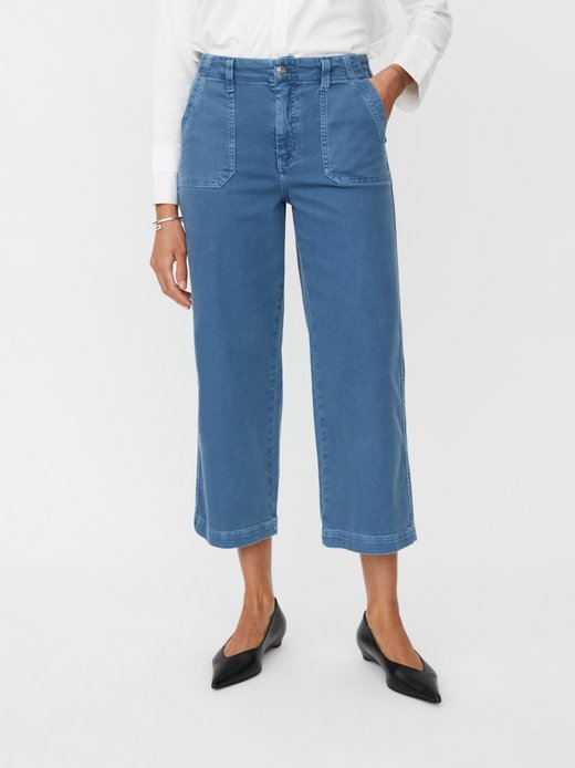 Damen Cropped Jeans