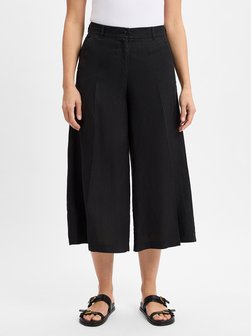 Artikelbild Damen Culotte aus Leinen - Melli S von BRAX in schwarz uni