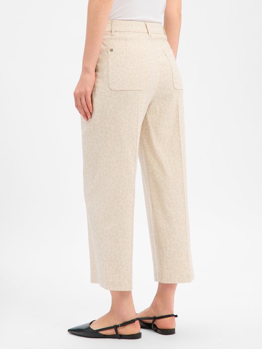 Damen Culotte mit Leinen-Anteil - Wasco